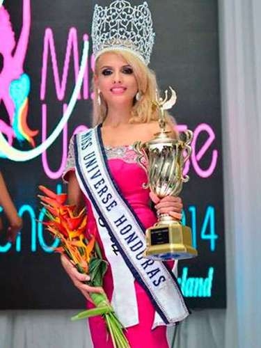 Miss Honduras participa en campaña contra la violencia de género en memoria de su antecesora