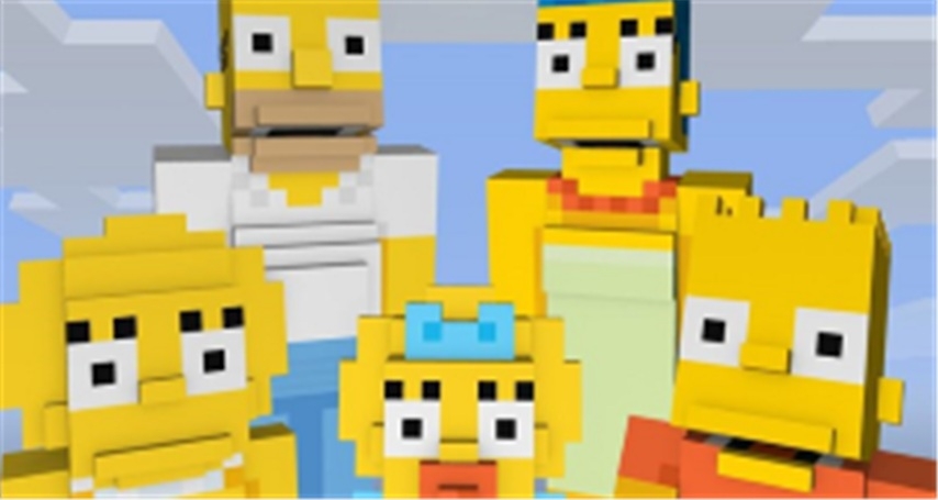 Microsoft: »Los Simpson» a Minecraft