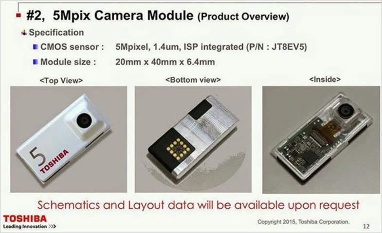 Toshiba crea cámaras para los teléfonos modulares de Google