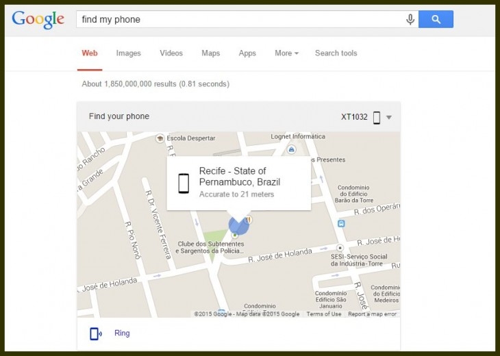 Ya puedes encontrar tu teléfono haciendo una búsqueda en Google
