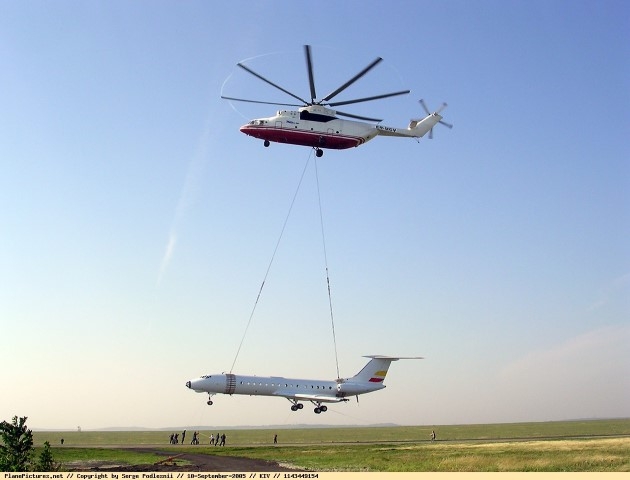 Rusia y China anuncian enorme helicóptero