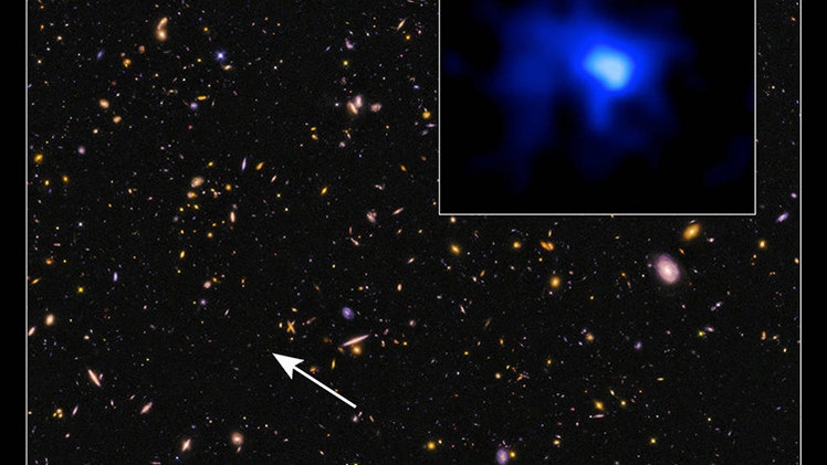 La NASA descubré una galaxia más lejana estableciendo un nuevo récord