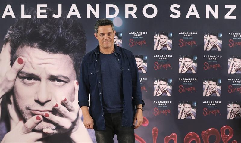 Alejandro Sanz presenta su disco “Sirope”