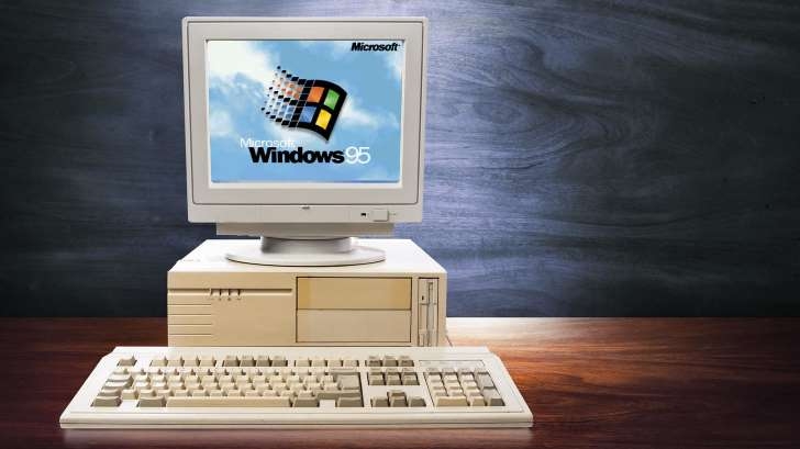 Sistema operativo Windows 95 cumple 20 años