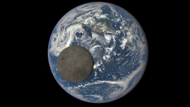 Satélite de la NASA capta el lado oscuro de la Luna