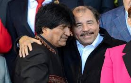 Evo Morales rechaza sanciones de EU contra Nicaragua